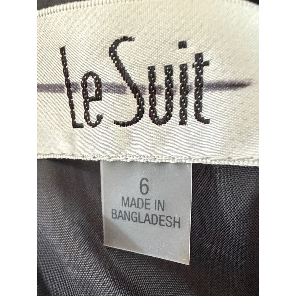 Le Suit Scoop Neck Dress with Crew Neck Jacket (Two Piece Set)Size‎ 6 - Picture 9 of 16